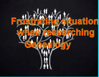 Frustrating thing about researching history